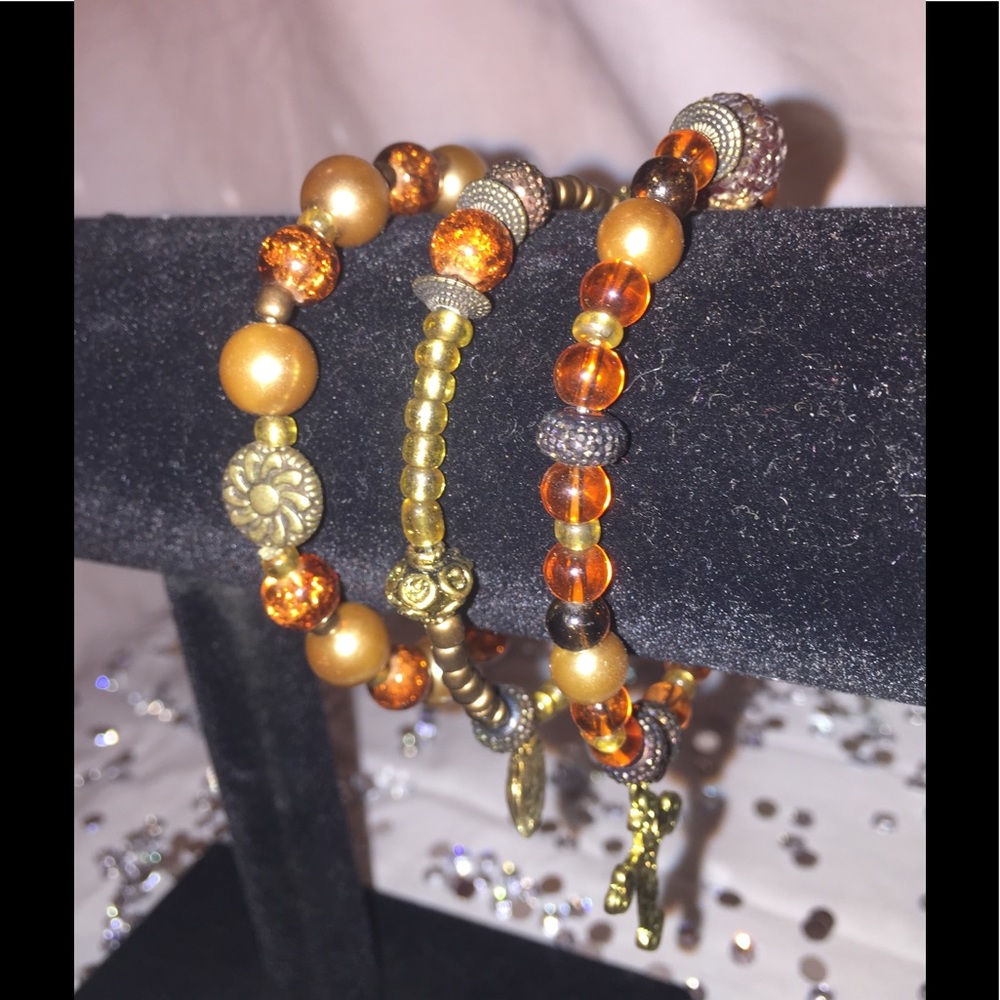 “Brown Sugar” bracelet set